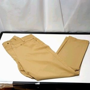 Jones New York Women's Pants Size 16 Tan Stretch 